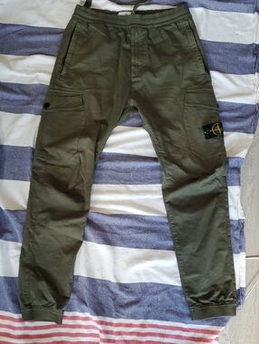 Stone Island Green Cargo Pants